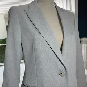 Reiss light gray one button jacket